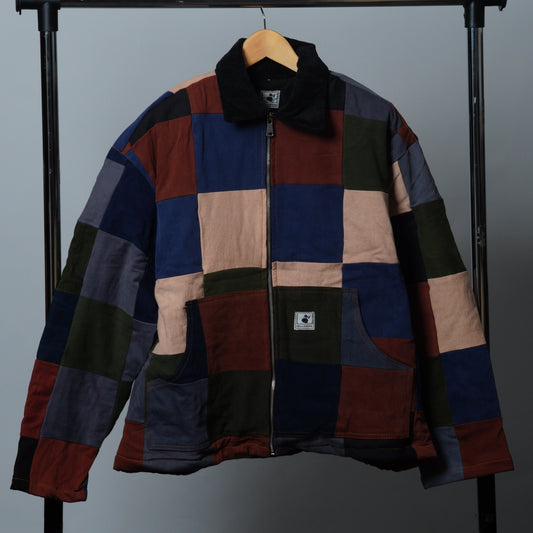 Upcycled Patchwork Jacket Size M
