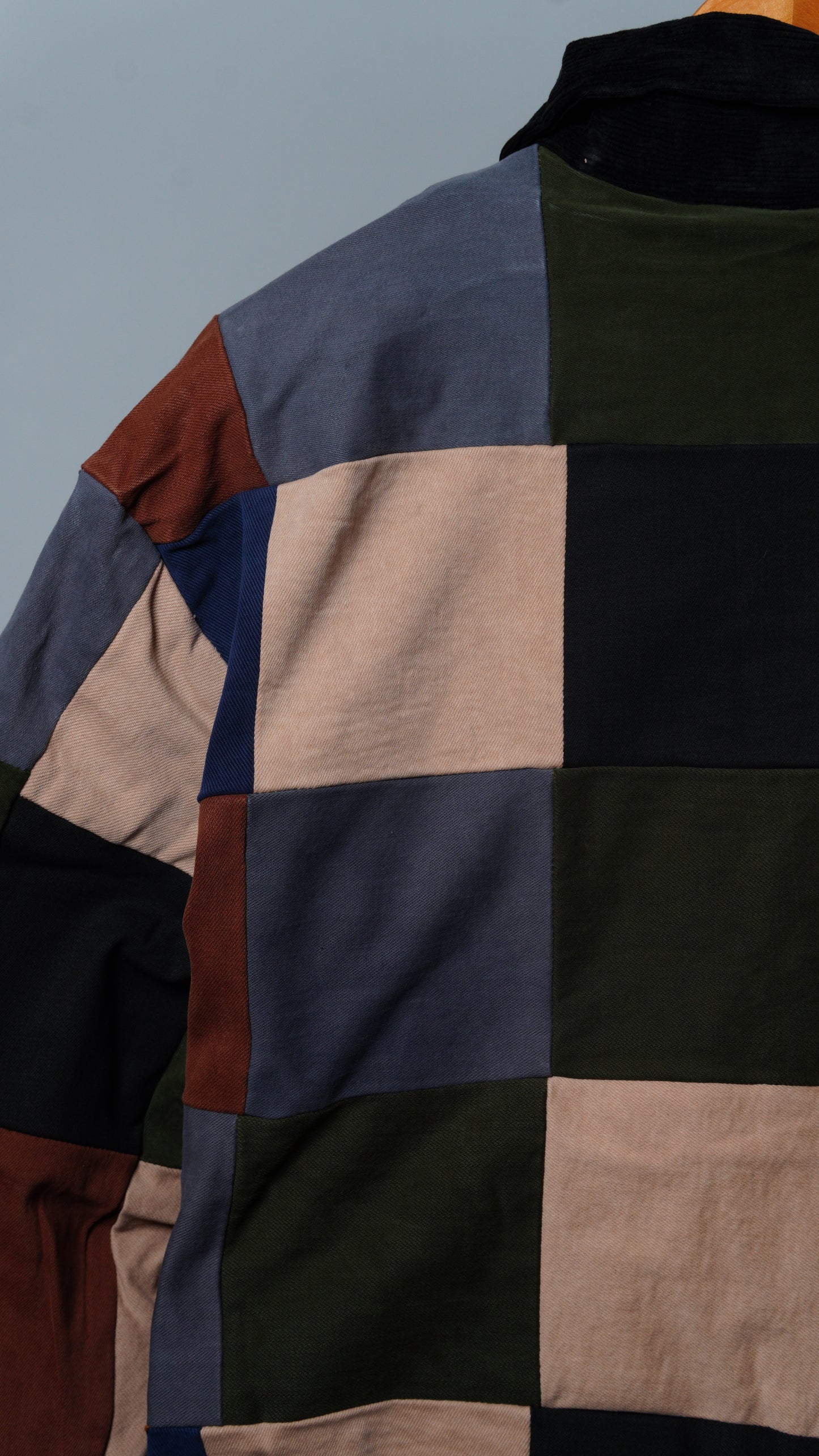 Upcycled Patchwork Jacket Size M