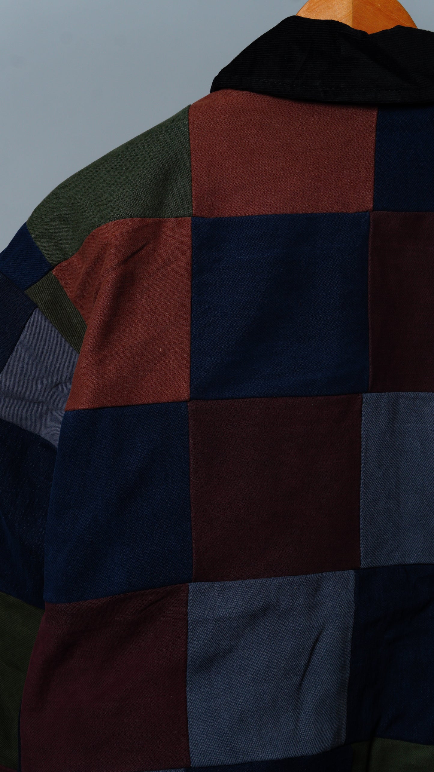 Upcycled Patchwork Jacket Size S