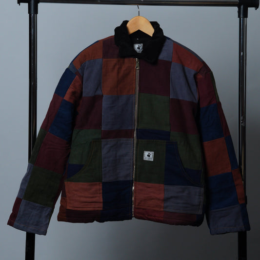 Upcycled Patchwork Jacket Size S
