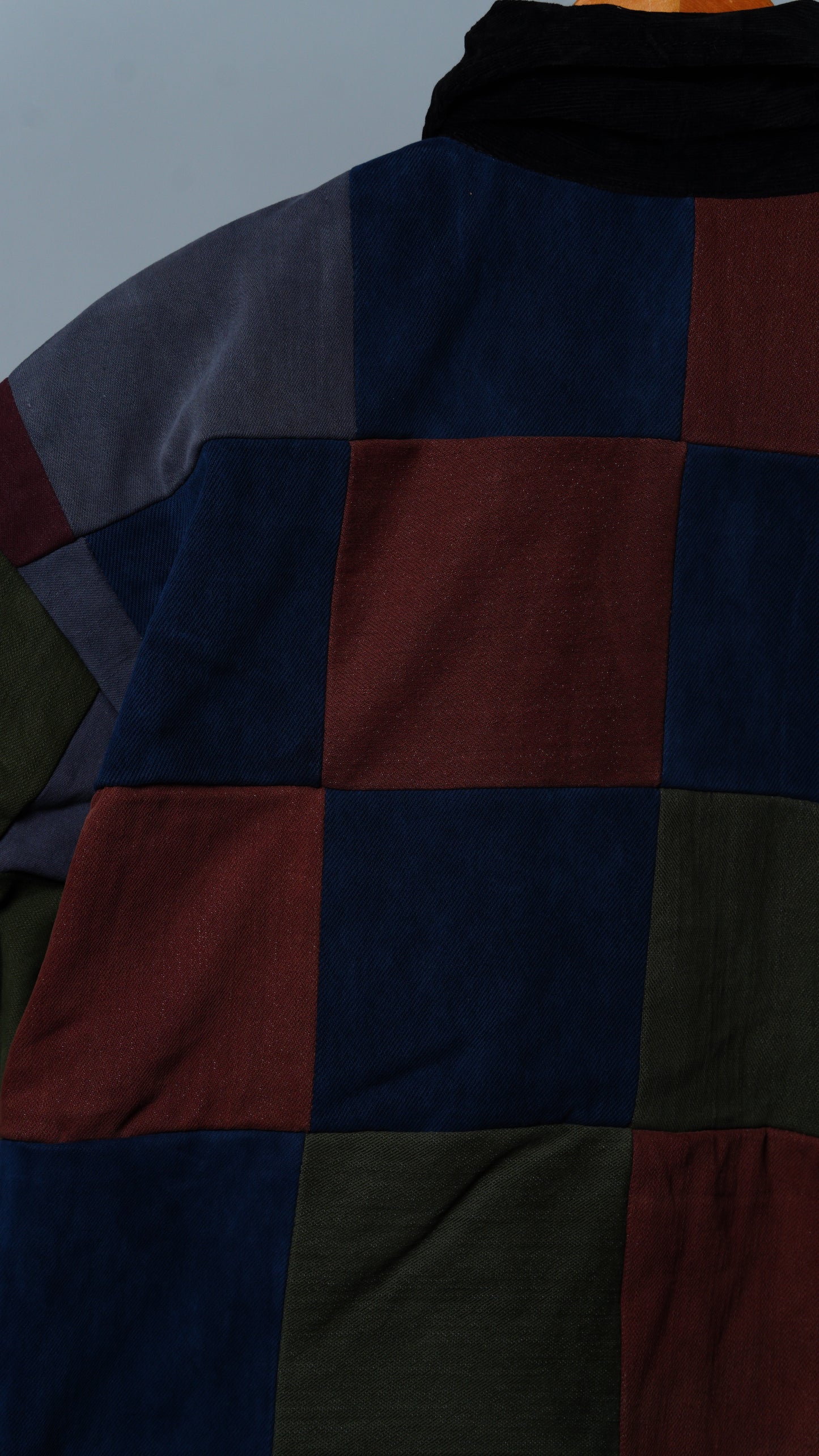 Upcycled Patchwork Jacket Size S