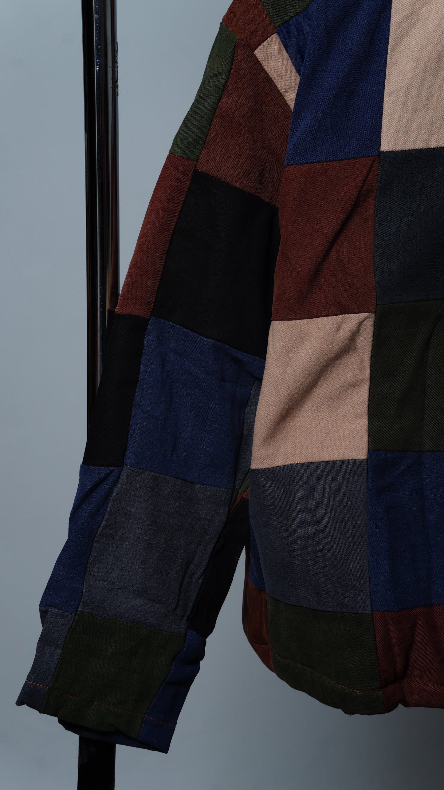 Upcycled Patchwork Jacket Size M