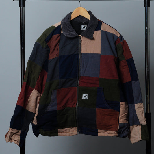 Upcycled Patchwork Jacket Size L