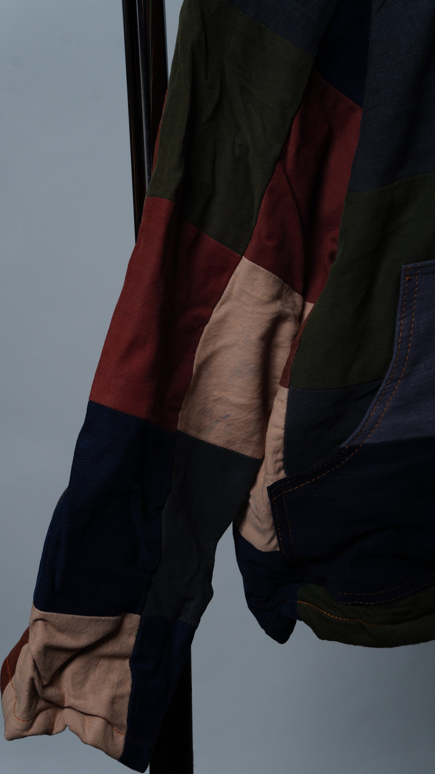 Upcycled Patchwork Jacket Size L