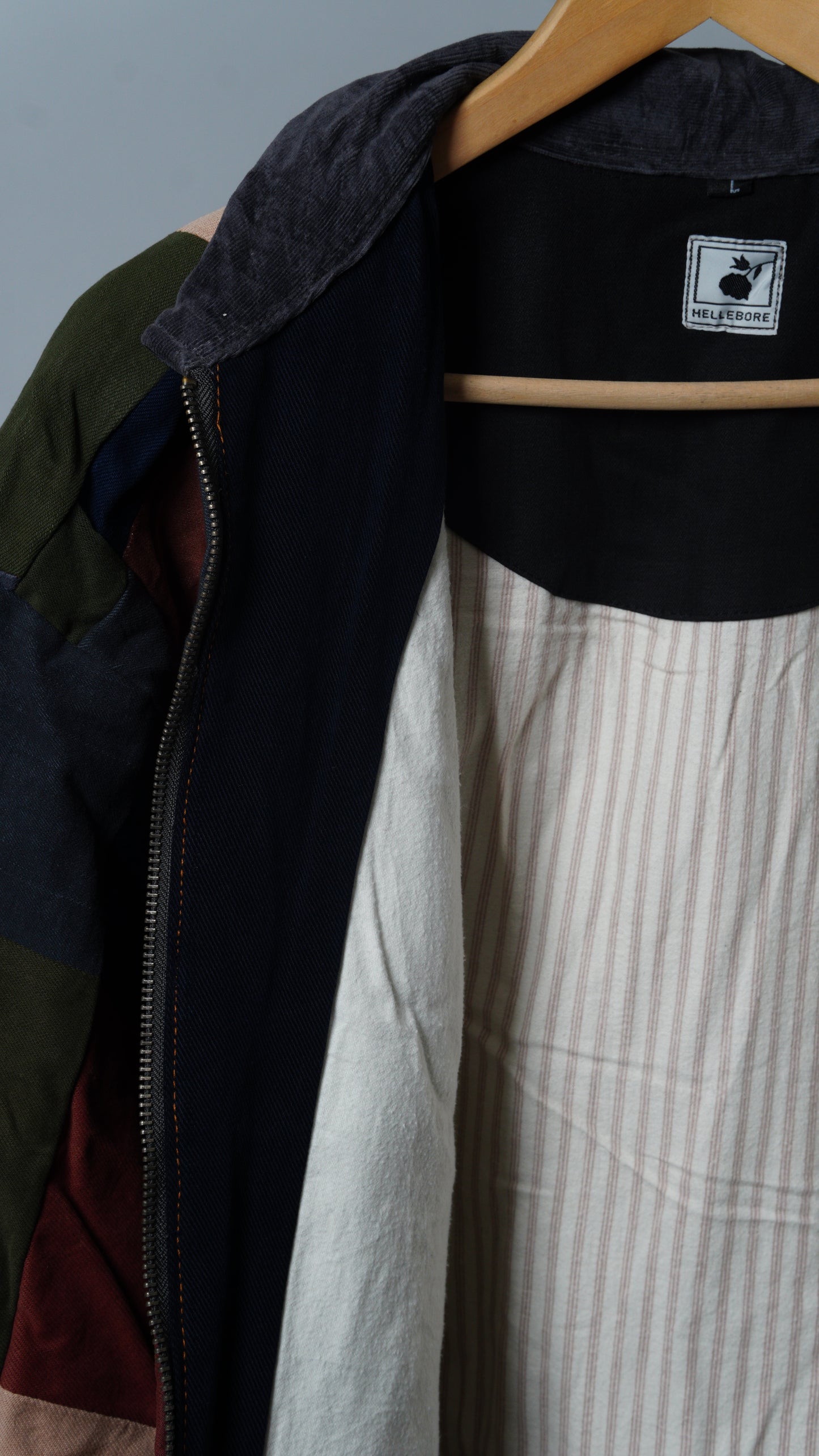 Upcycled Patchwork Jacket Size L