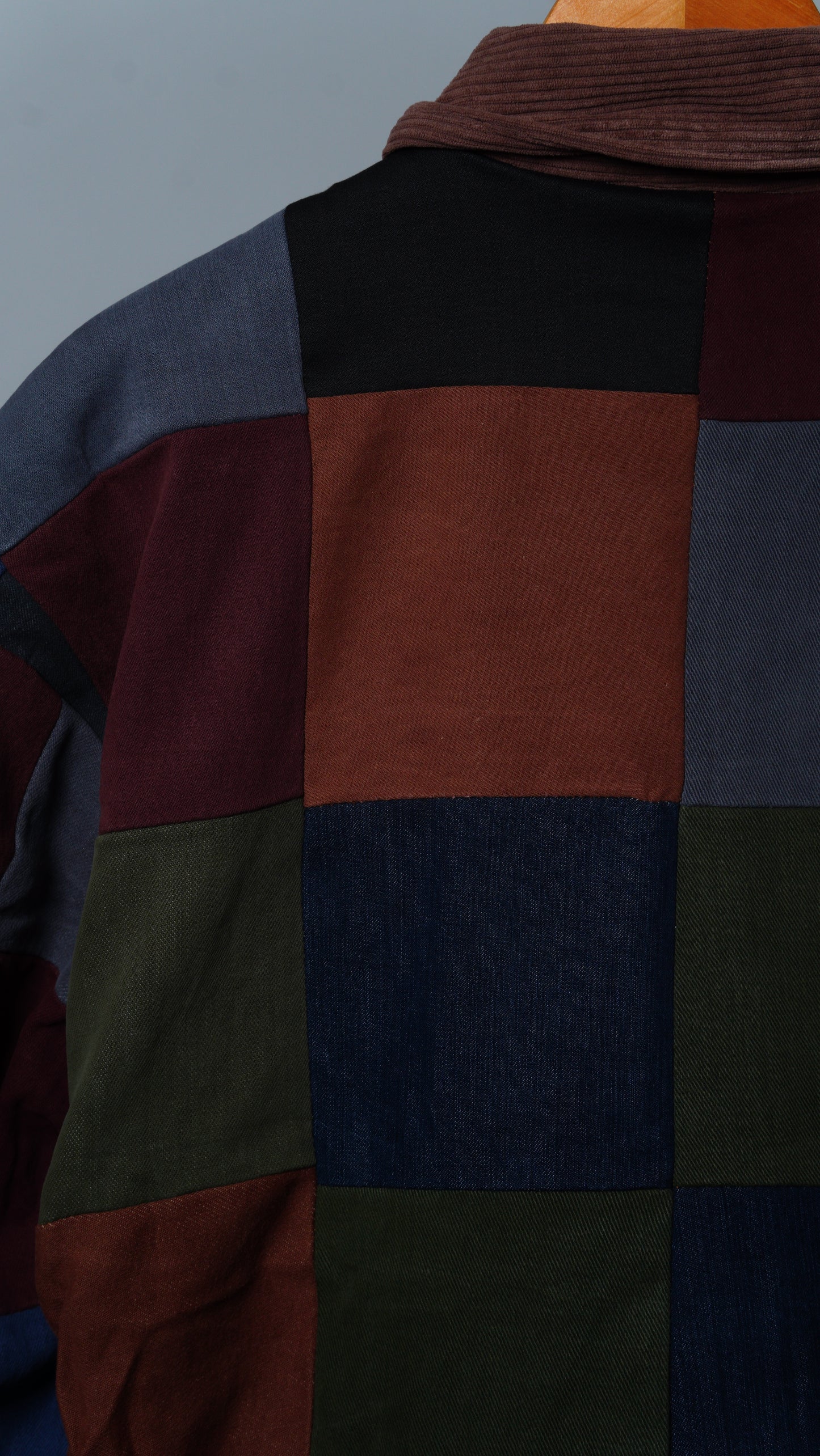 Upcycled Patchwork Jacket Size M