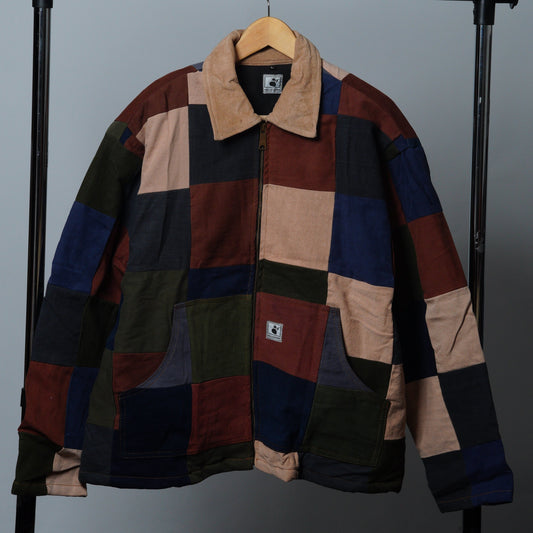 Upcycled Patchwork Jacket Size L