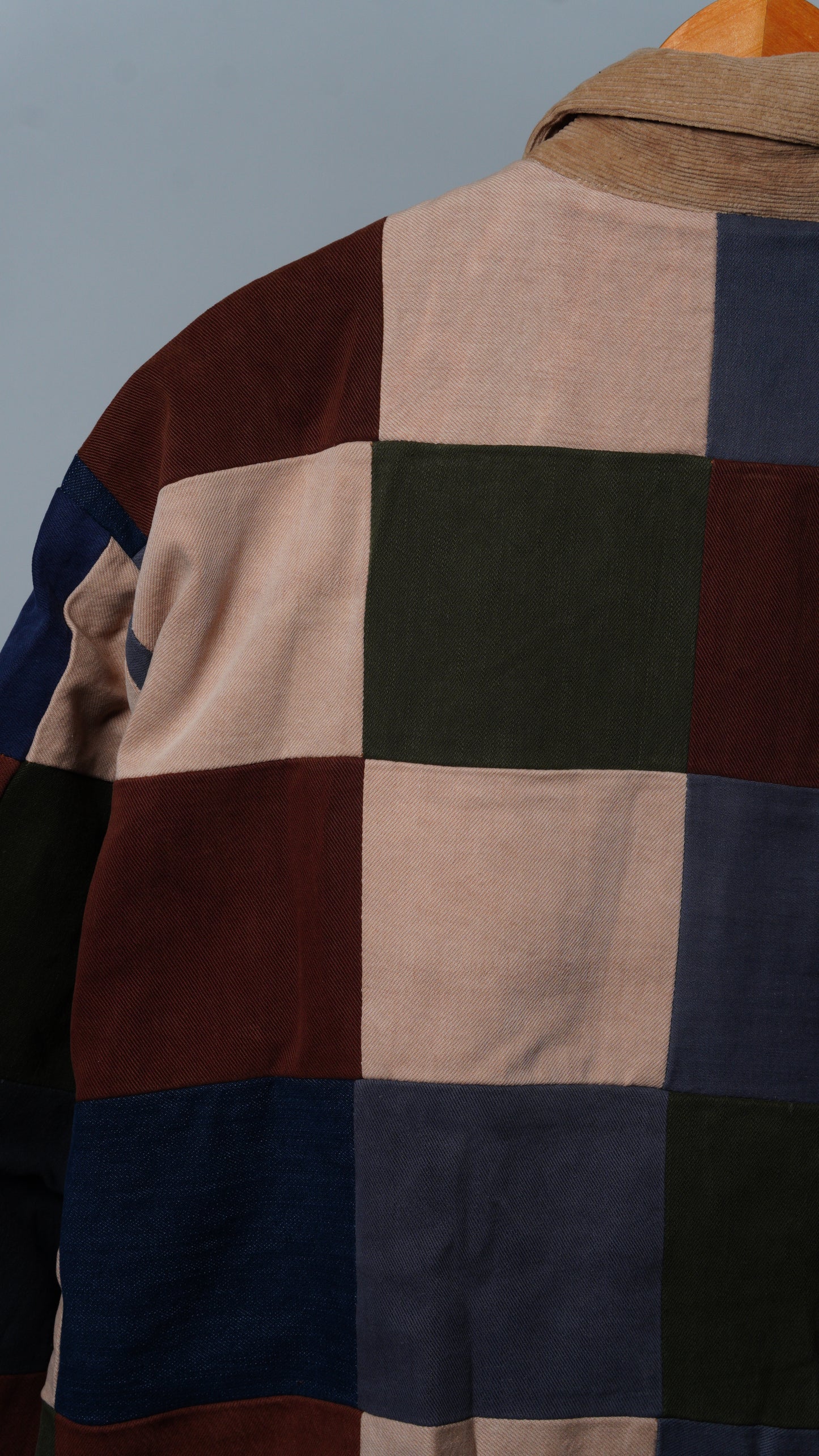 Upcycled Patchwork Jacket Size L