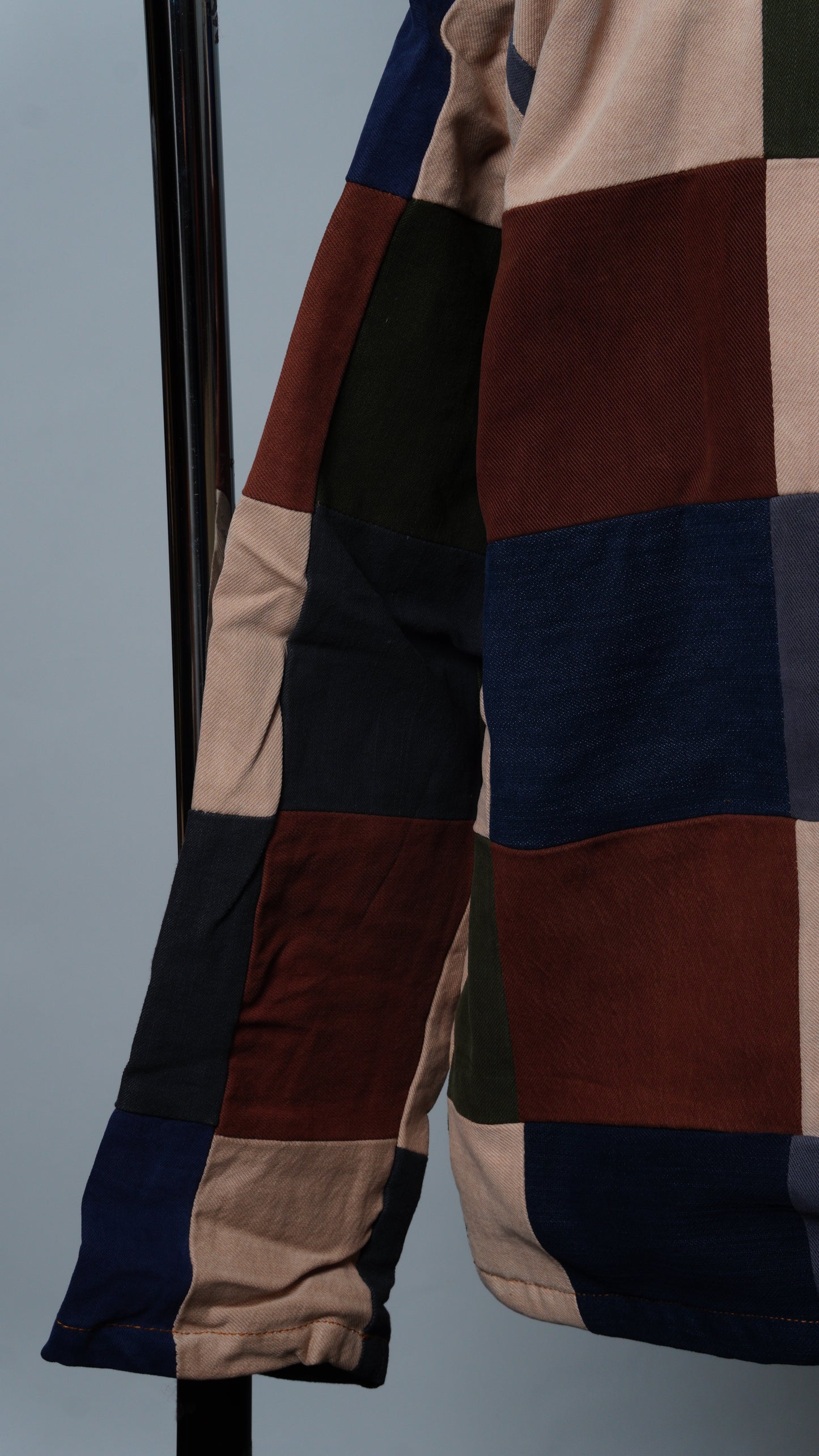 Upcycled Patchwork Jacket Size L
