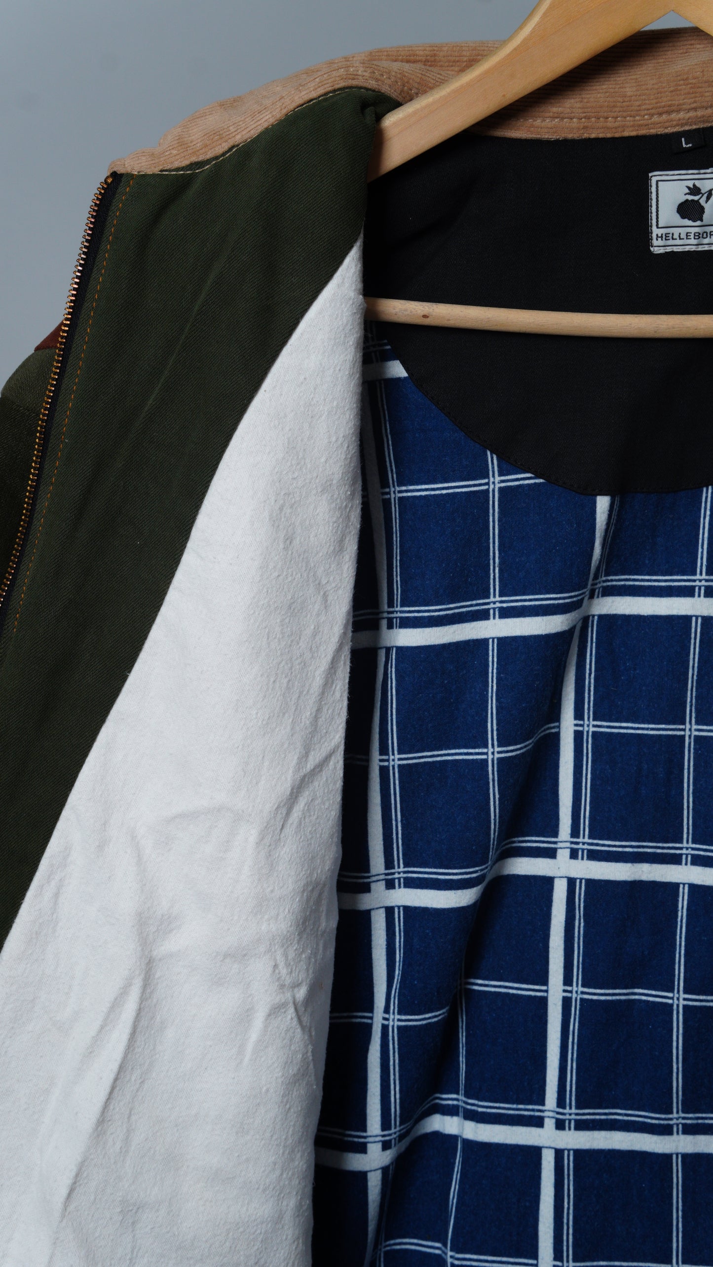 Upcycled Patchwork Jacket Size L