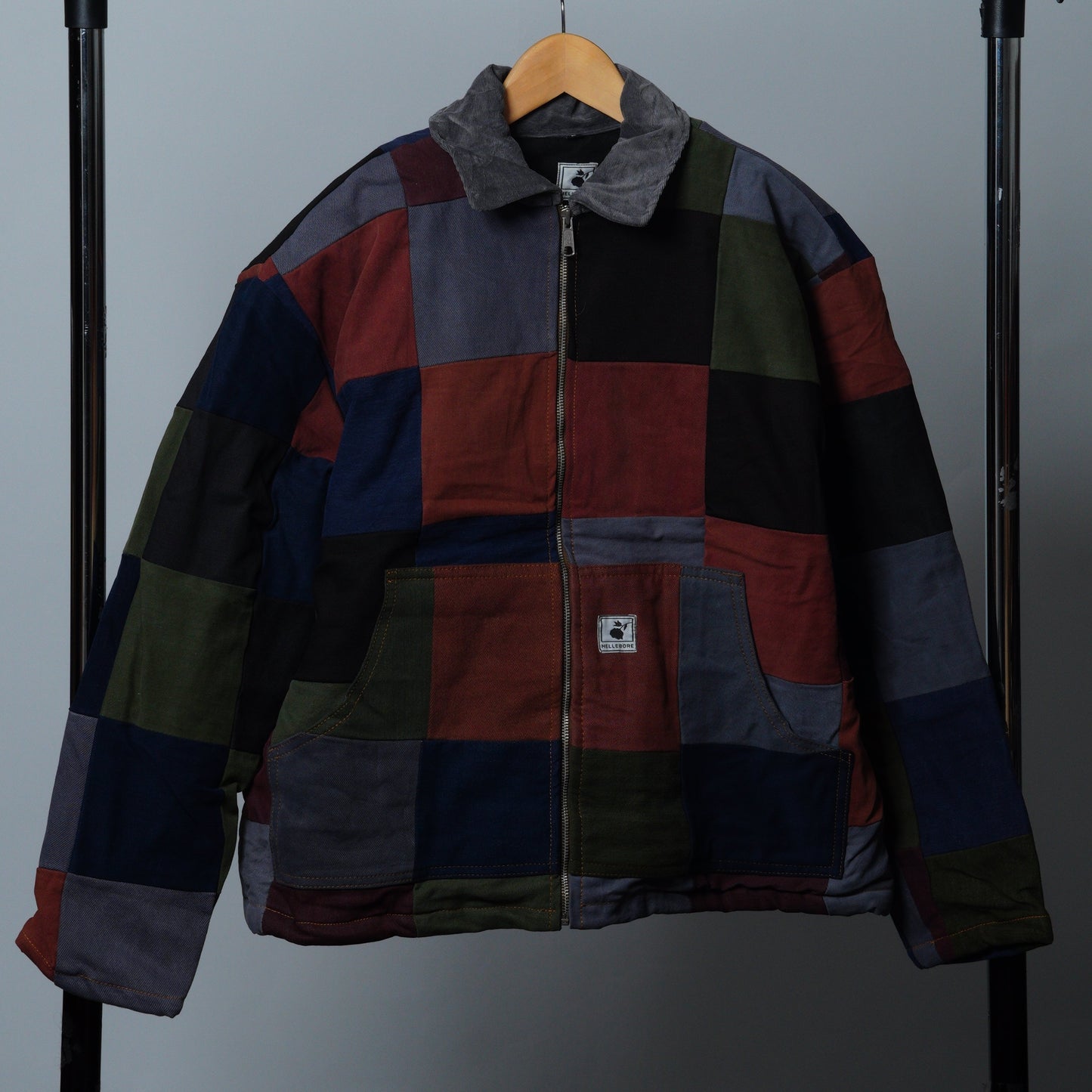 Upcycled Patchwork Jacket Size S