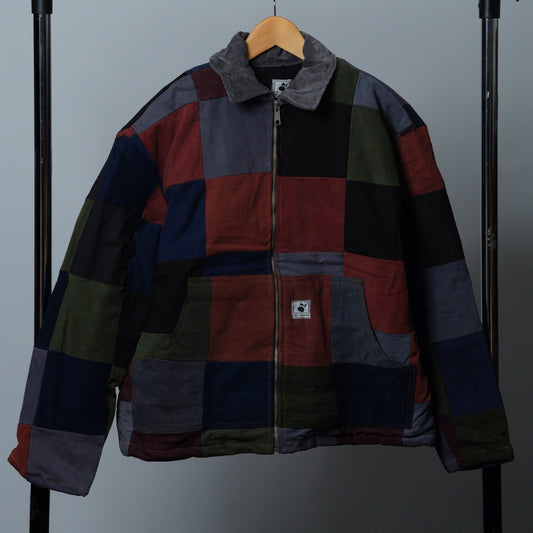 Upcycled Patchwork Jacket Size S