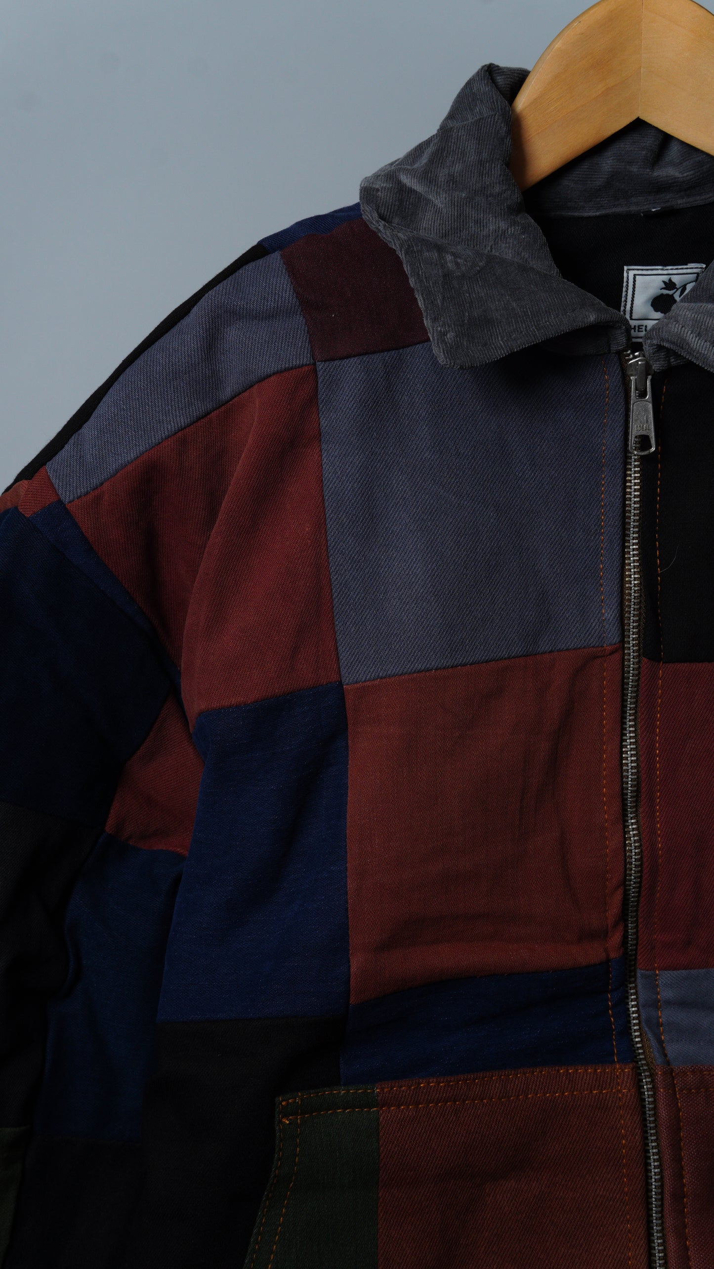 Upcycled Patchwork Jacket Size S