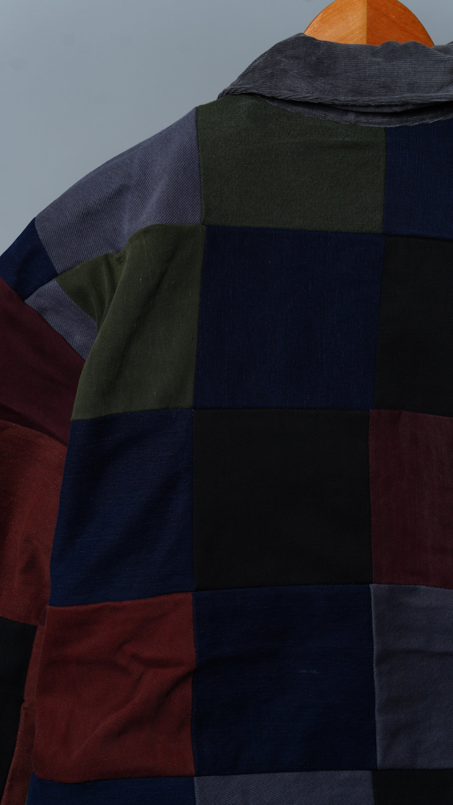 Upcycled Patchwork Jacket Size S