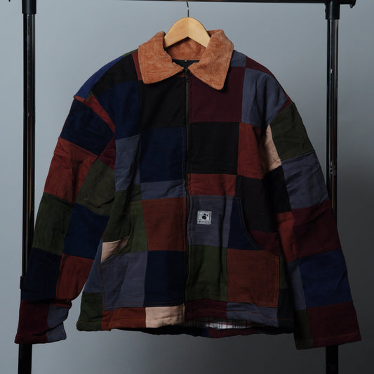 Upcycled Patchwork Jacket Size M