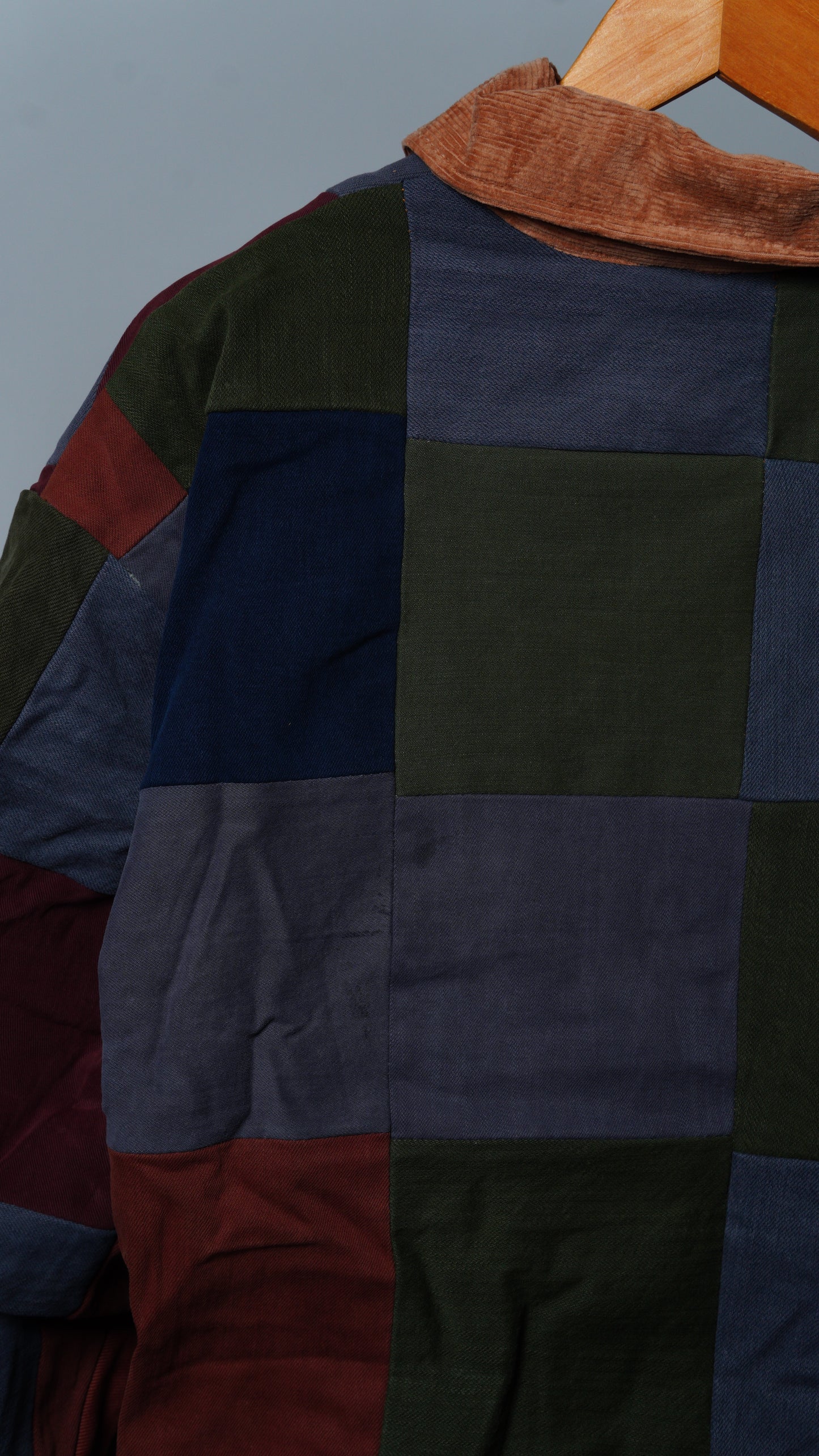 Upcycled Patchwork Jacket Size M