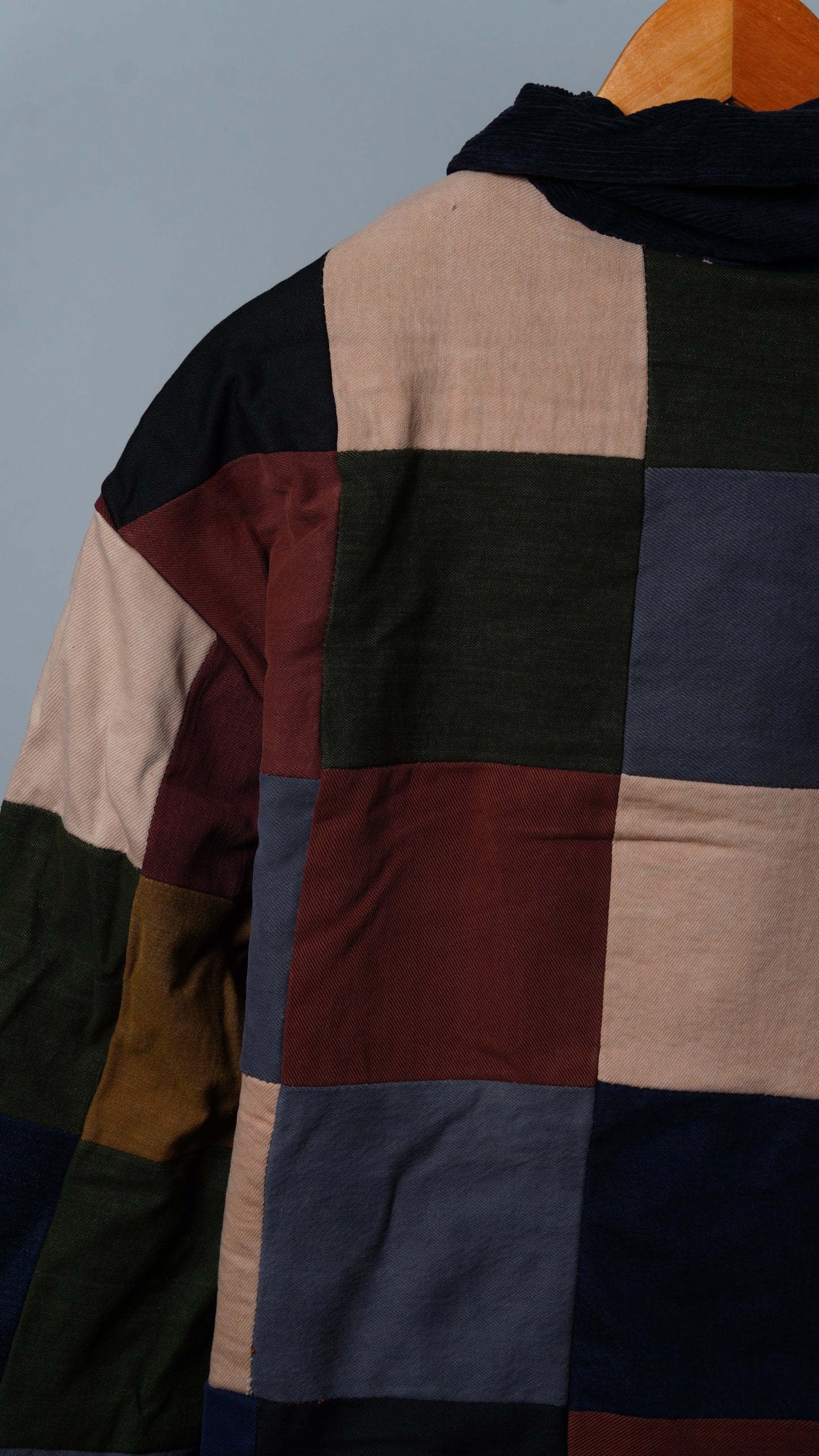 Upcycled Patchwork Jacket Size M