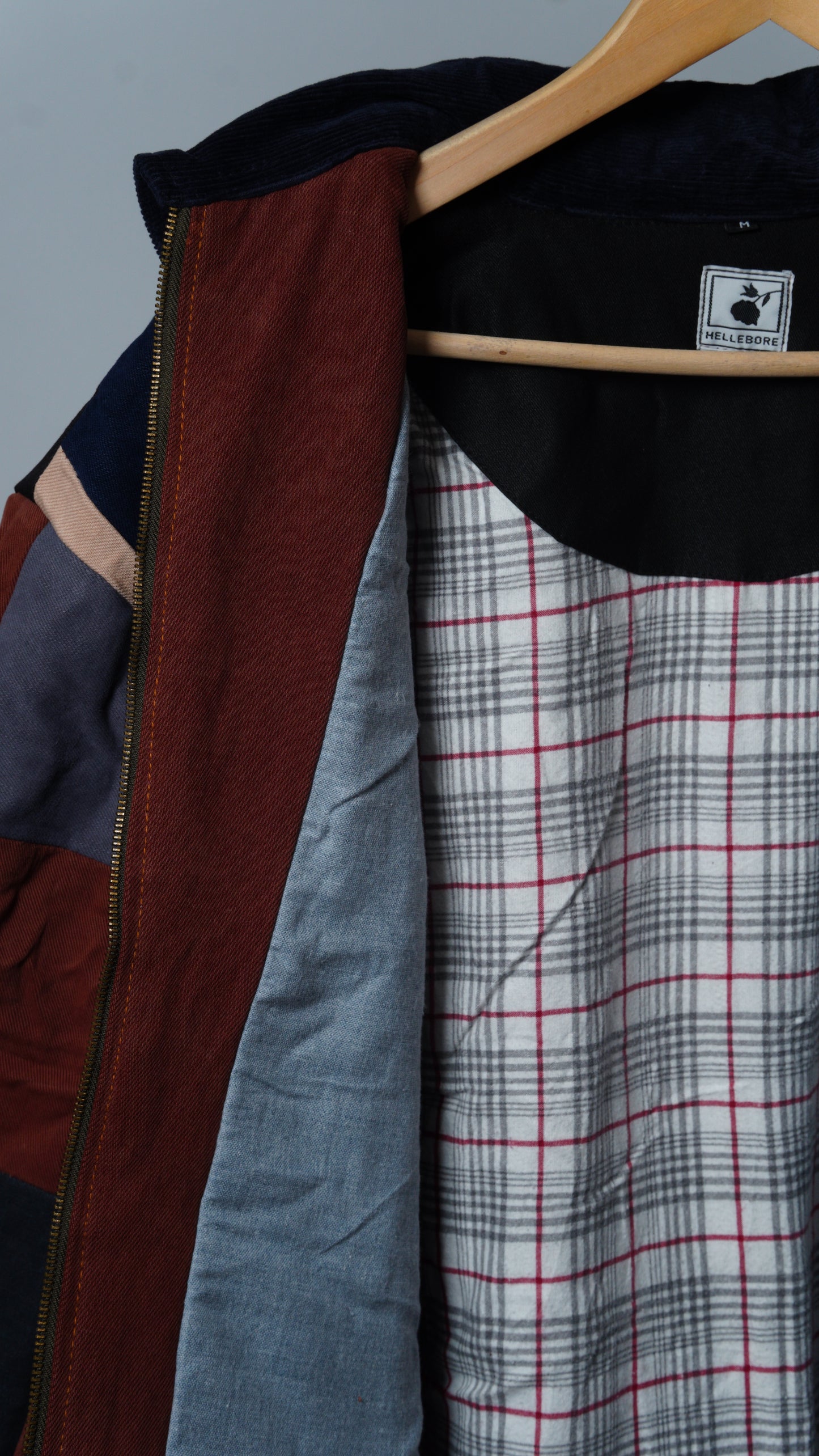 Upcycled Patchwork Jacket Size M