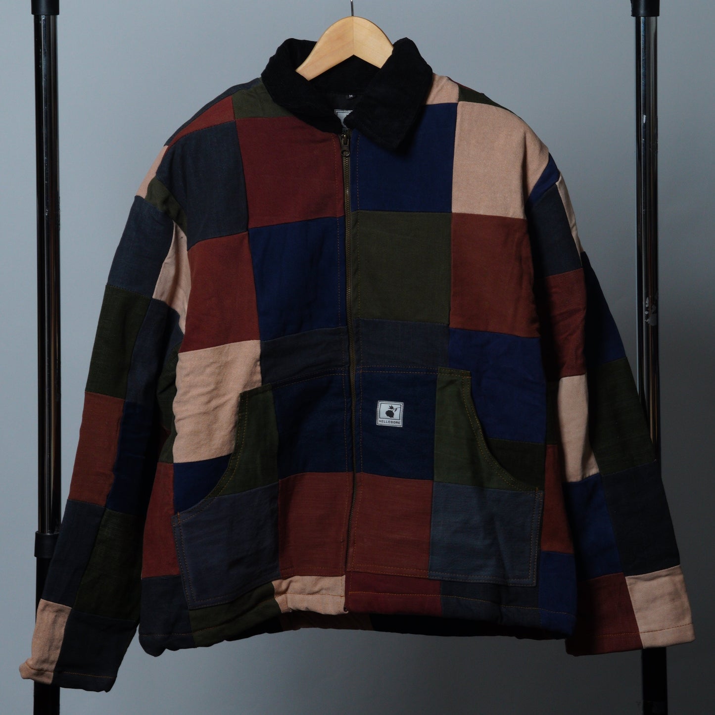Upcycled Patchwork Jacket Size M