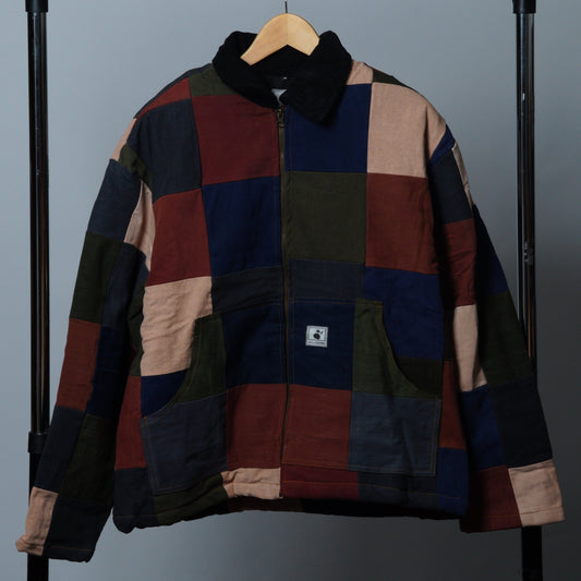 Upcycled Patchwork Jacket Size M