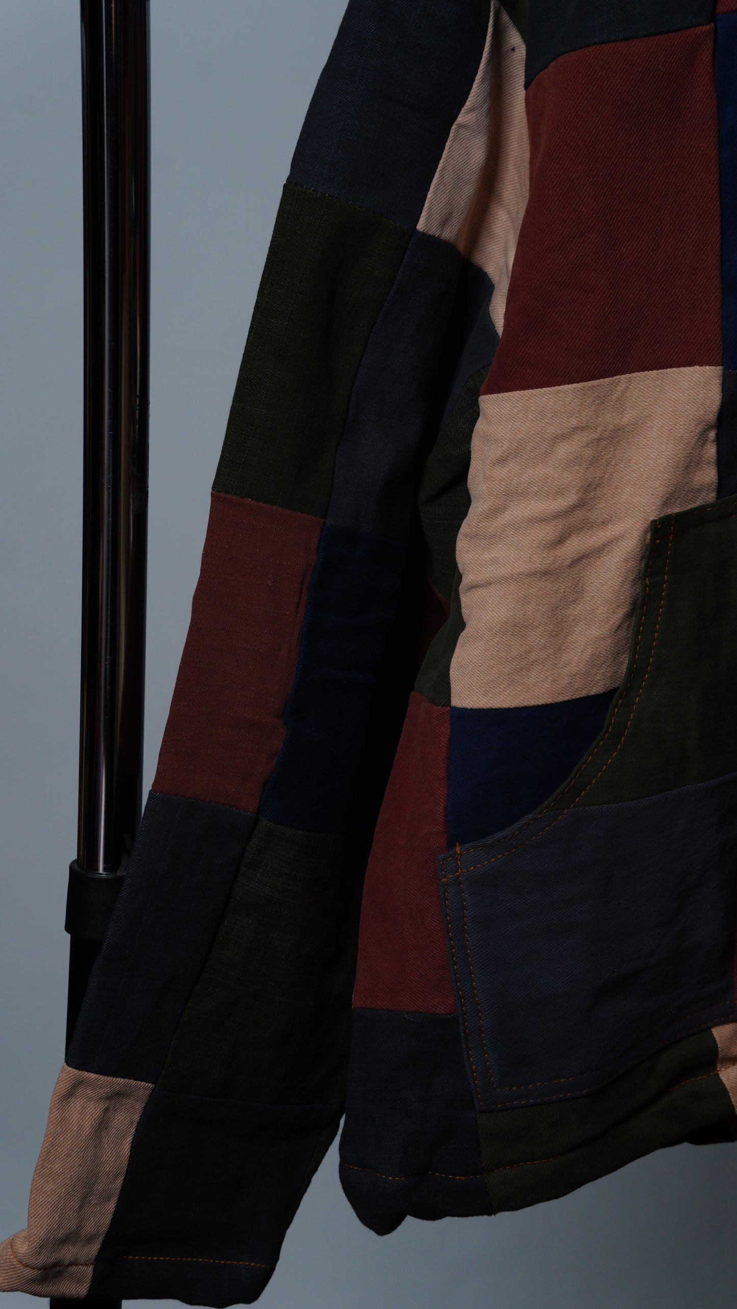 Upcycled Patchwork Jacket Size M