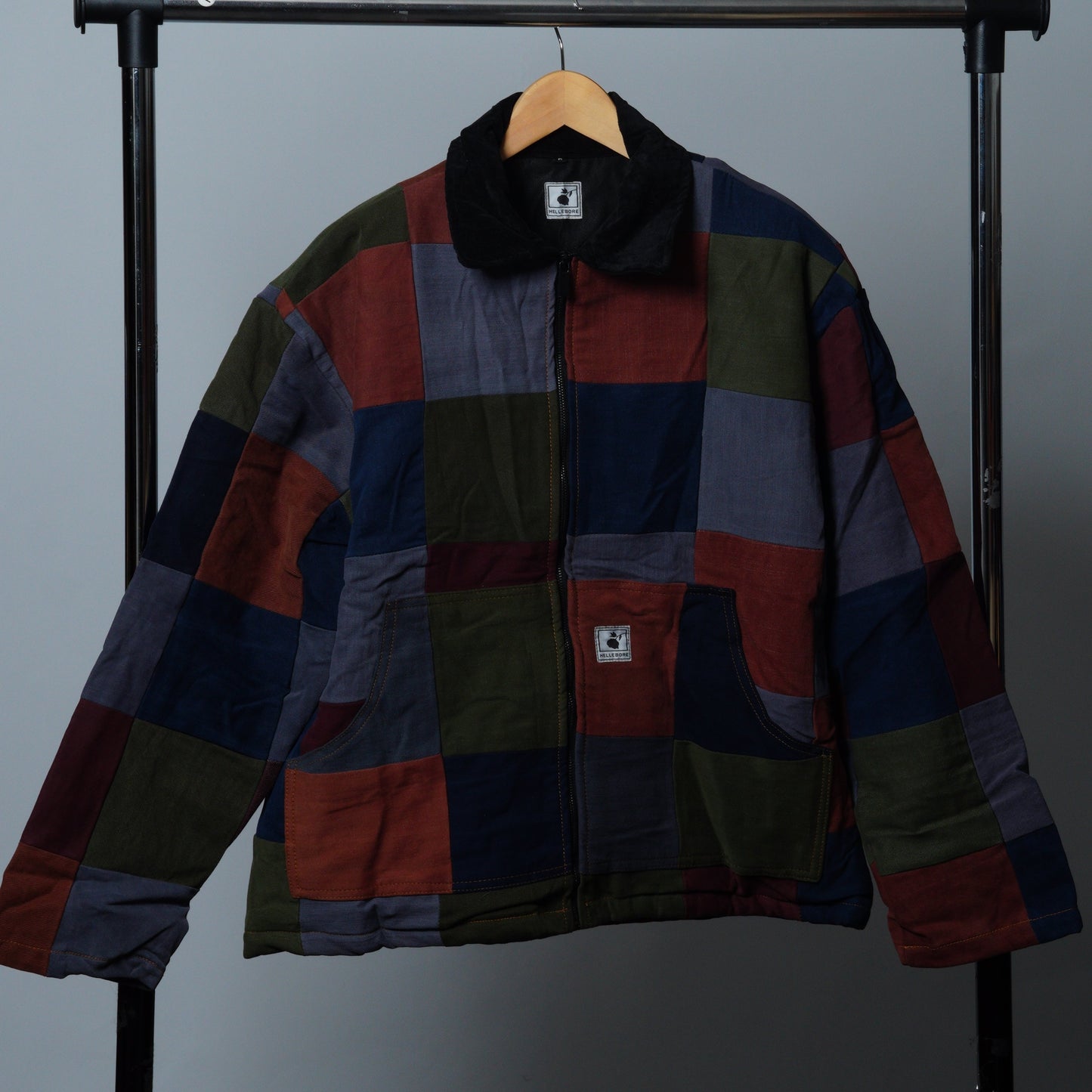 Upcycled Patchwork Jacket Size M