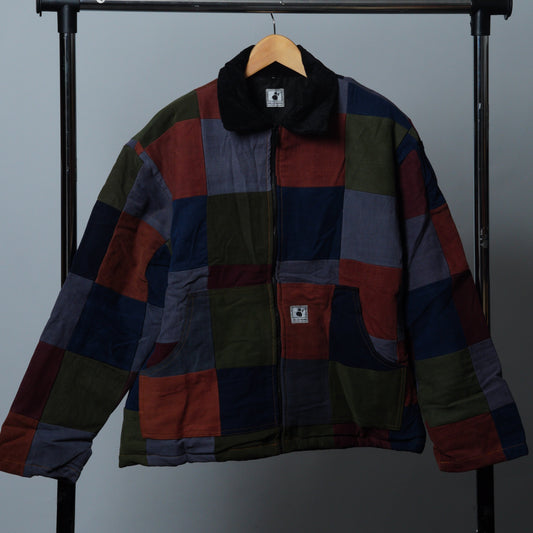 Upcycled Patchwork Jacket Size M