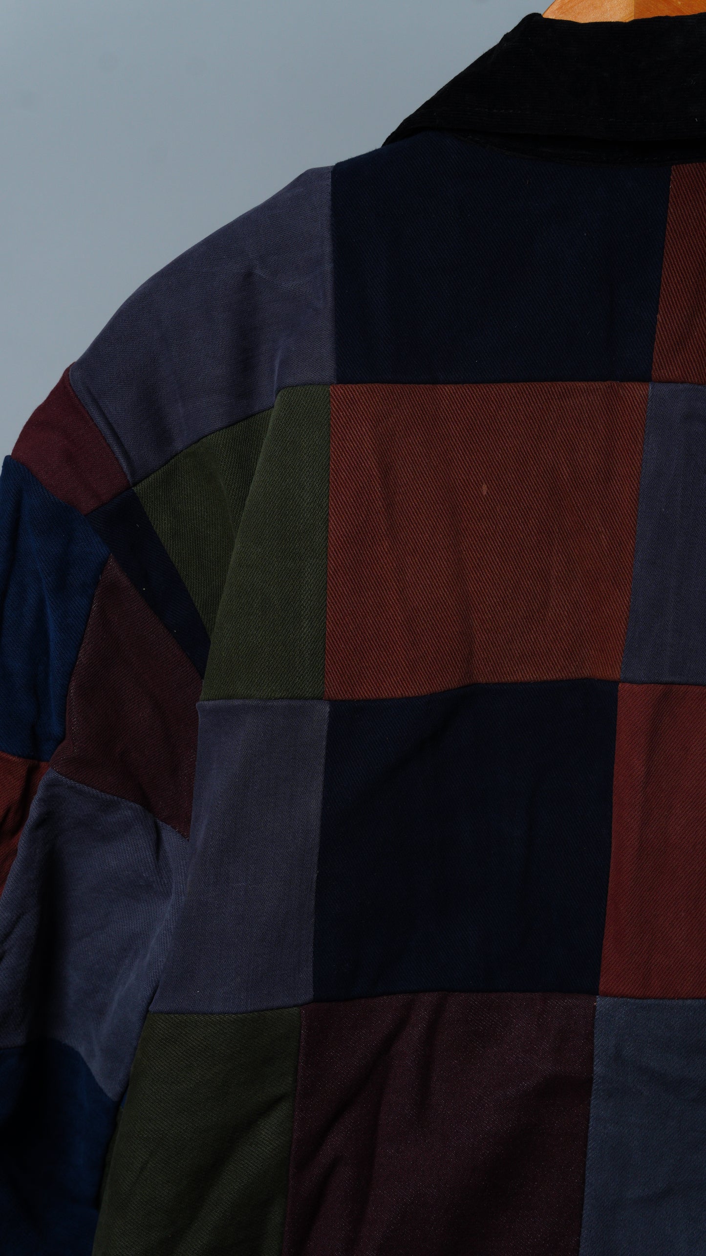 Upcycled Patchwork Jacket Size M