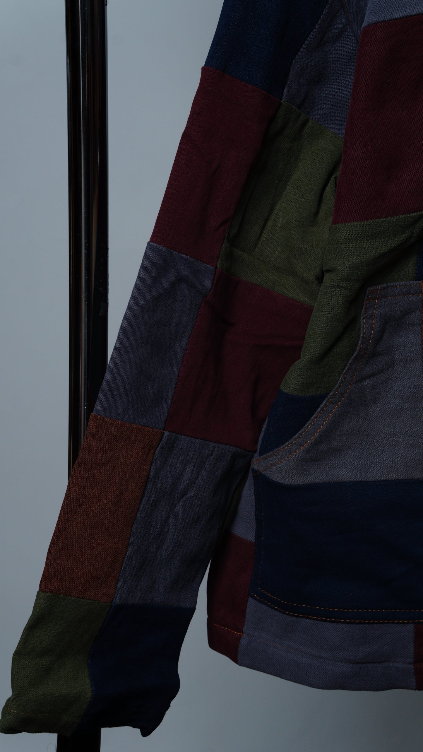 Upcycled Patchwork Jacket Size S