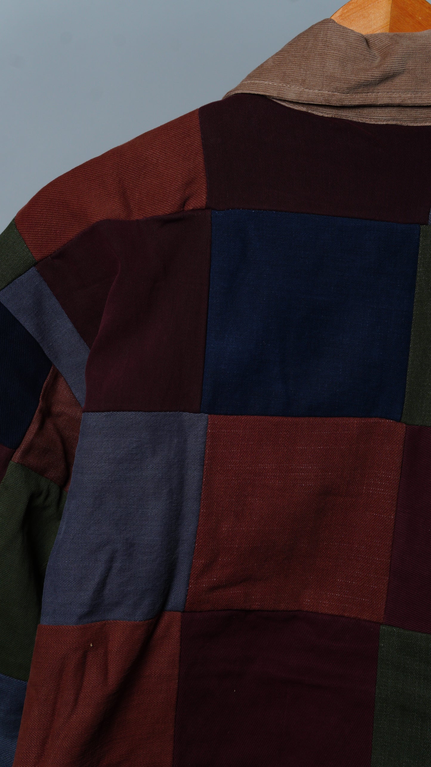 Upcycled Patchwork Jacket Size S