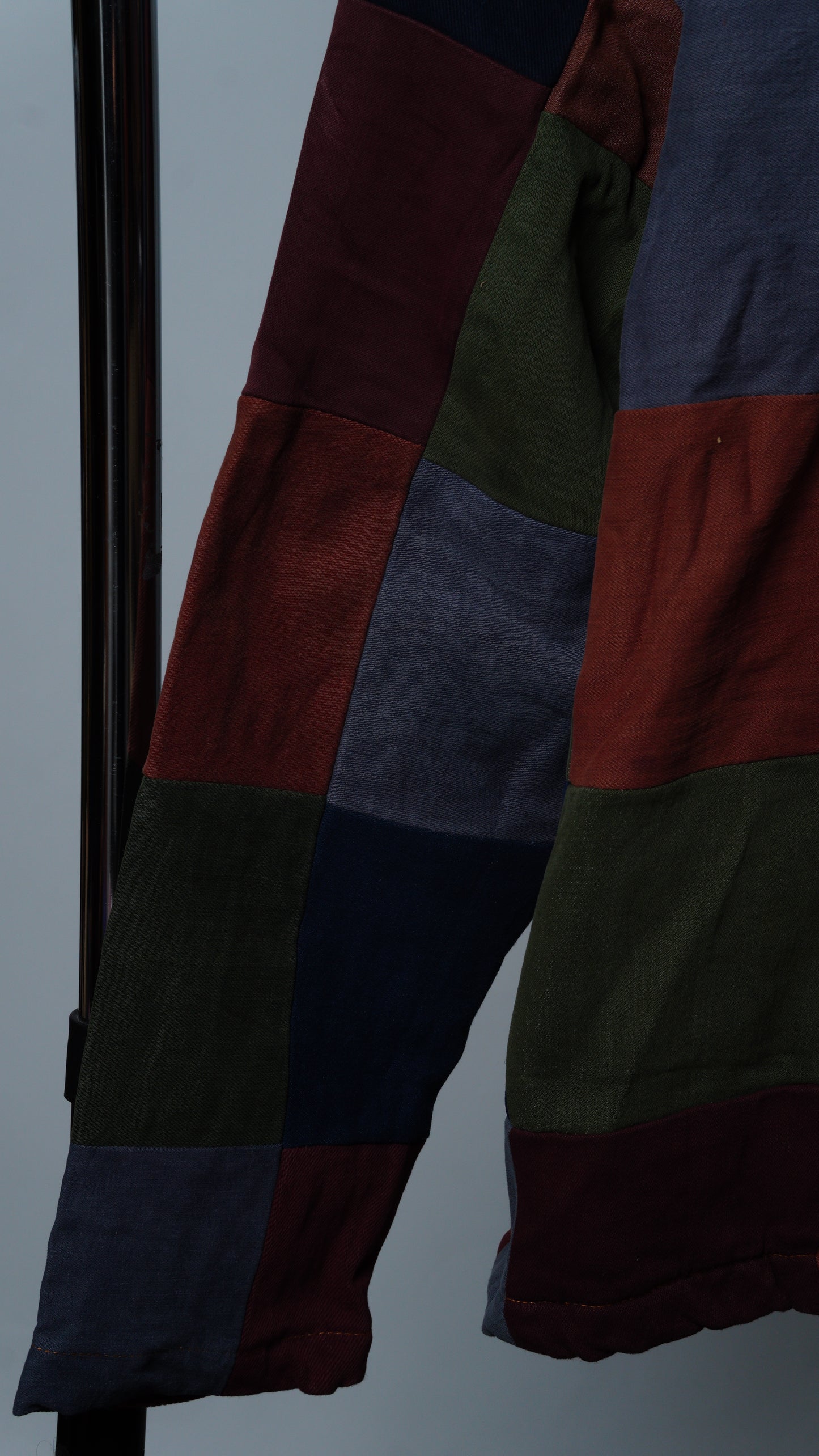 Upcycled Patchwork Jacket Size S