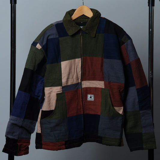 Upcycled Patchwork Jacket Size M