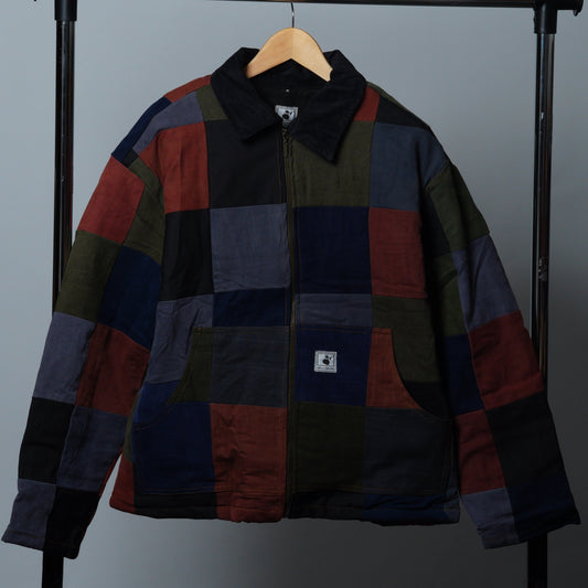 Upcycled Patchwork Jacket Size M