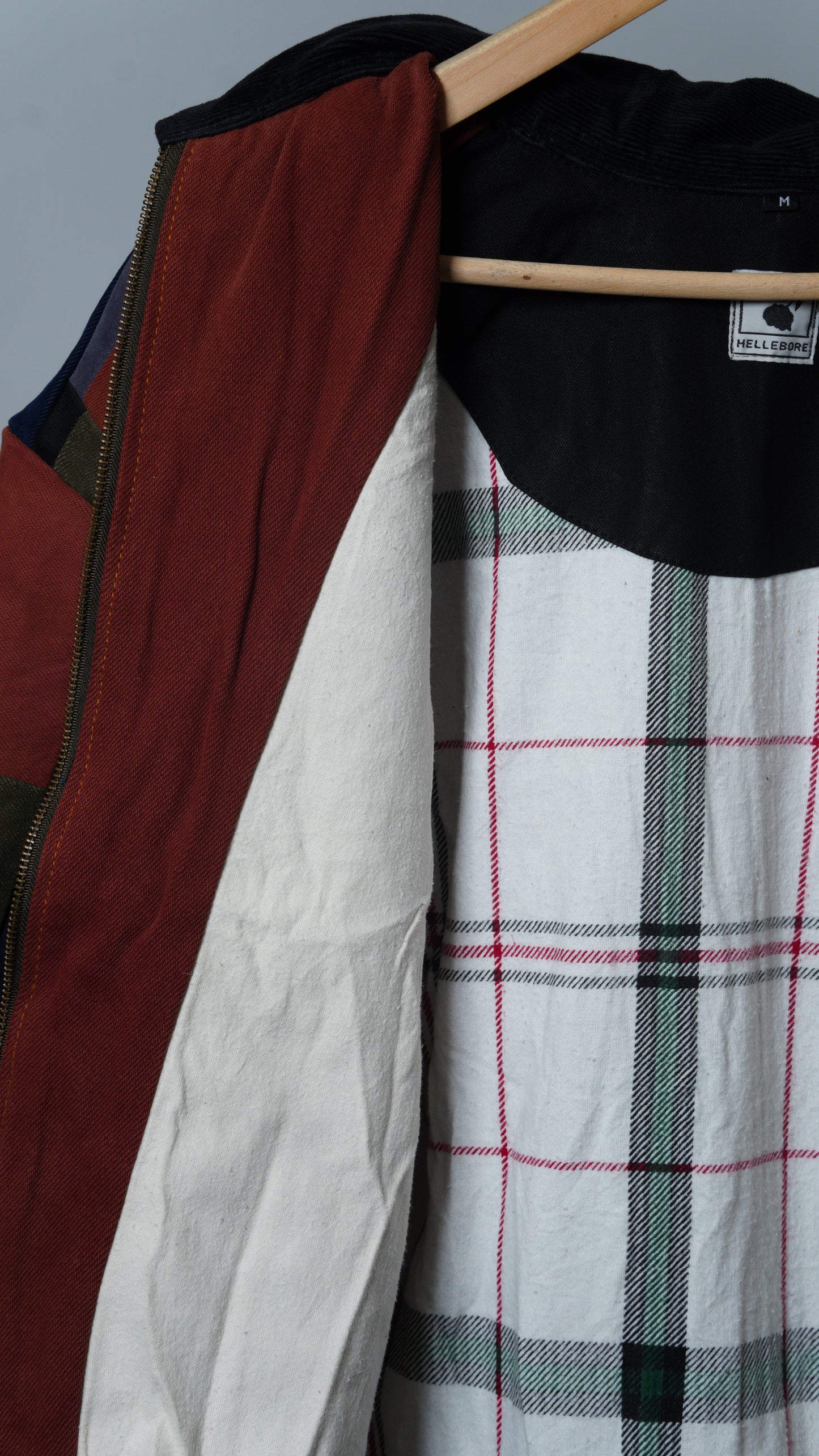 Upcycled Patchwork Jacket Size M