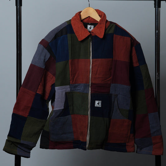 Upcycled Patchwork Jacket Size M