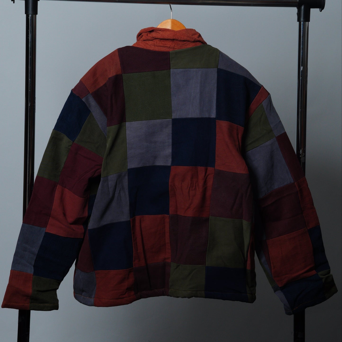 Upcycled Patchwork Jacket Size M