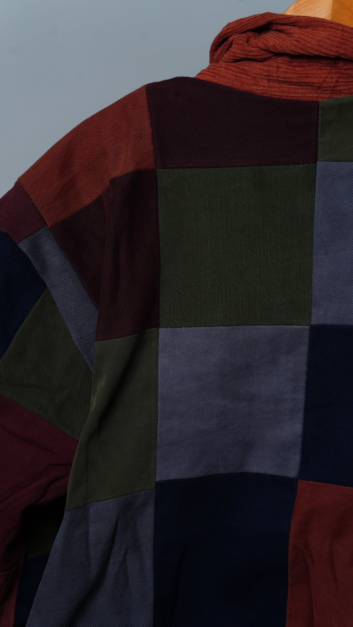 Upcycled Patchwork Jacket Size M