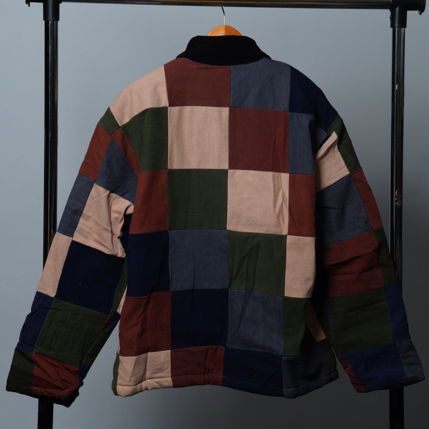 Upcycled Patchwork Jacket Size M