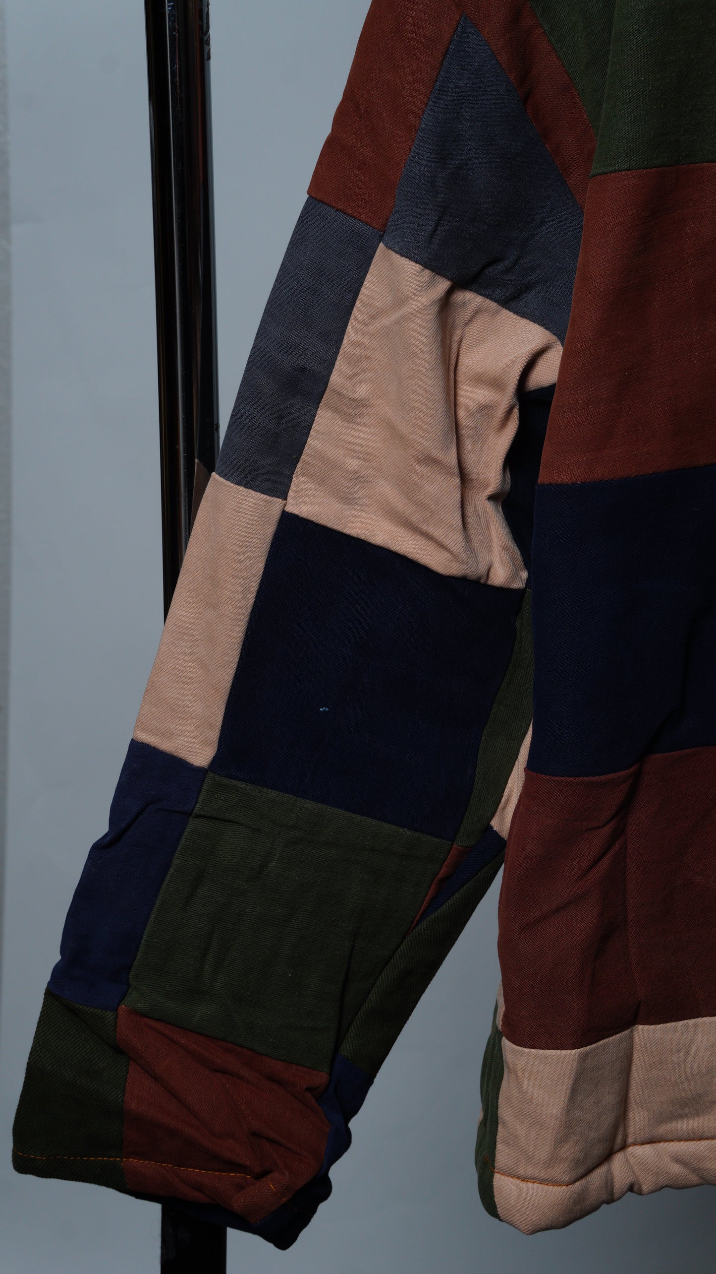 Upcycled Patchwork Jacket Size M