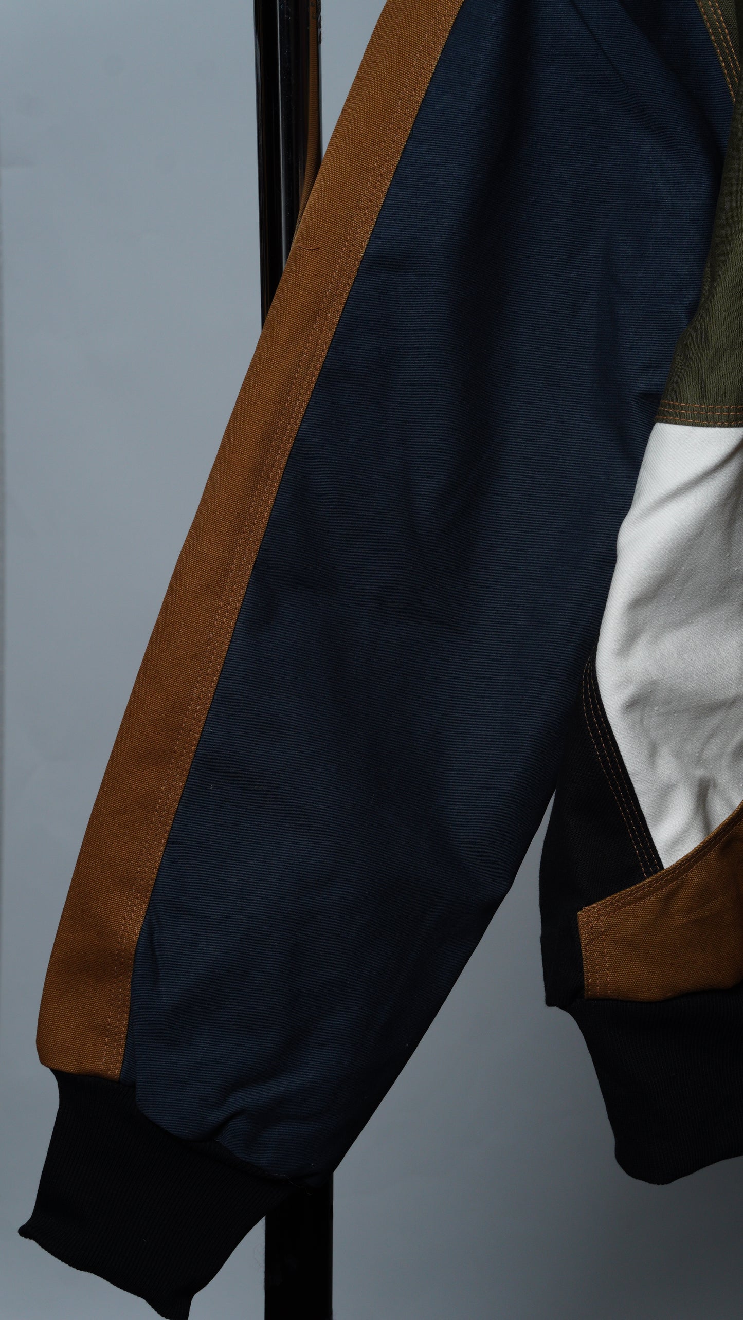 Workwear Colorblock Geometric Jacket Size M