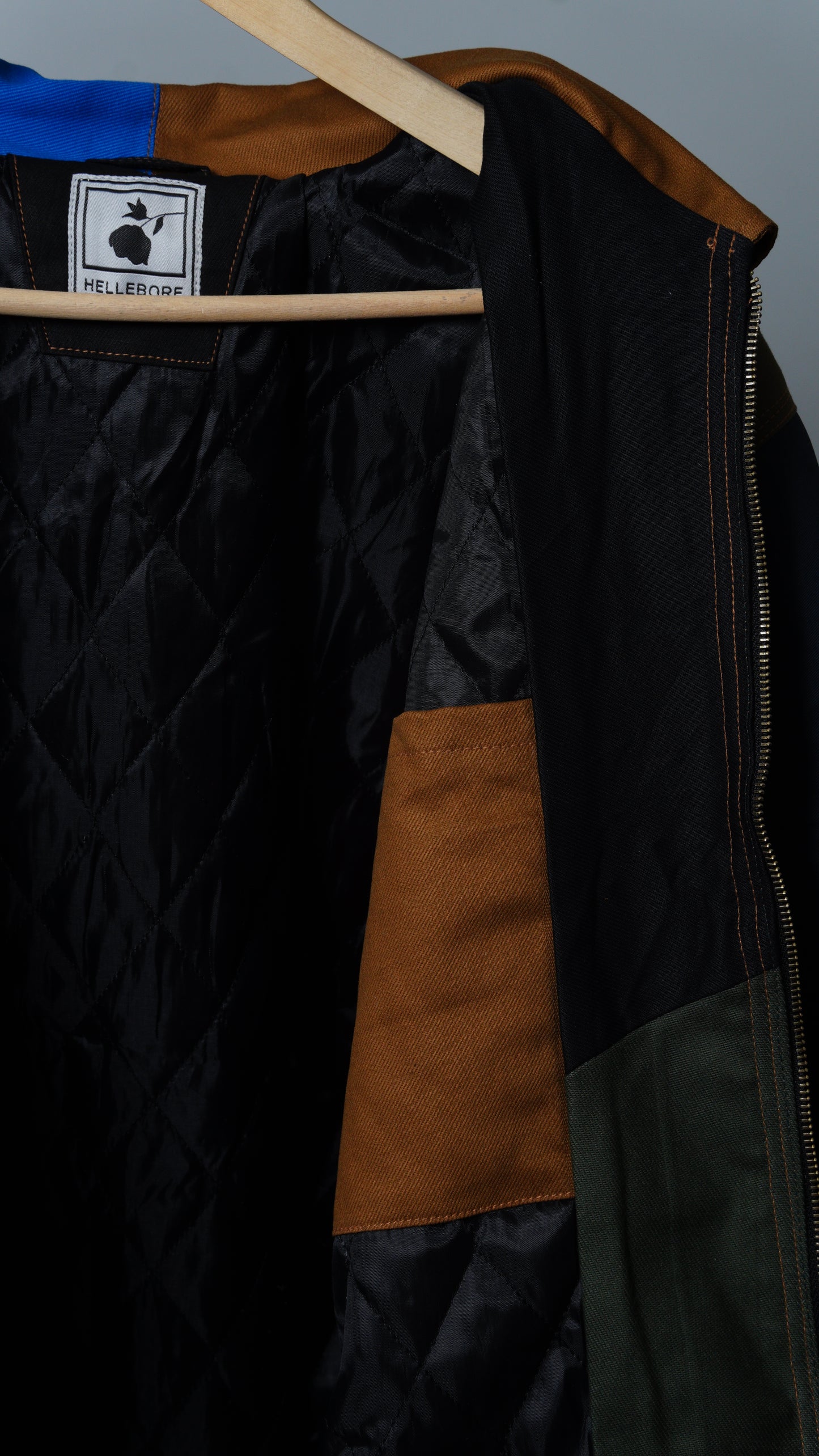 Workwear Colorblock Geometric Jacket Size M
