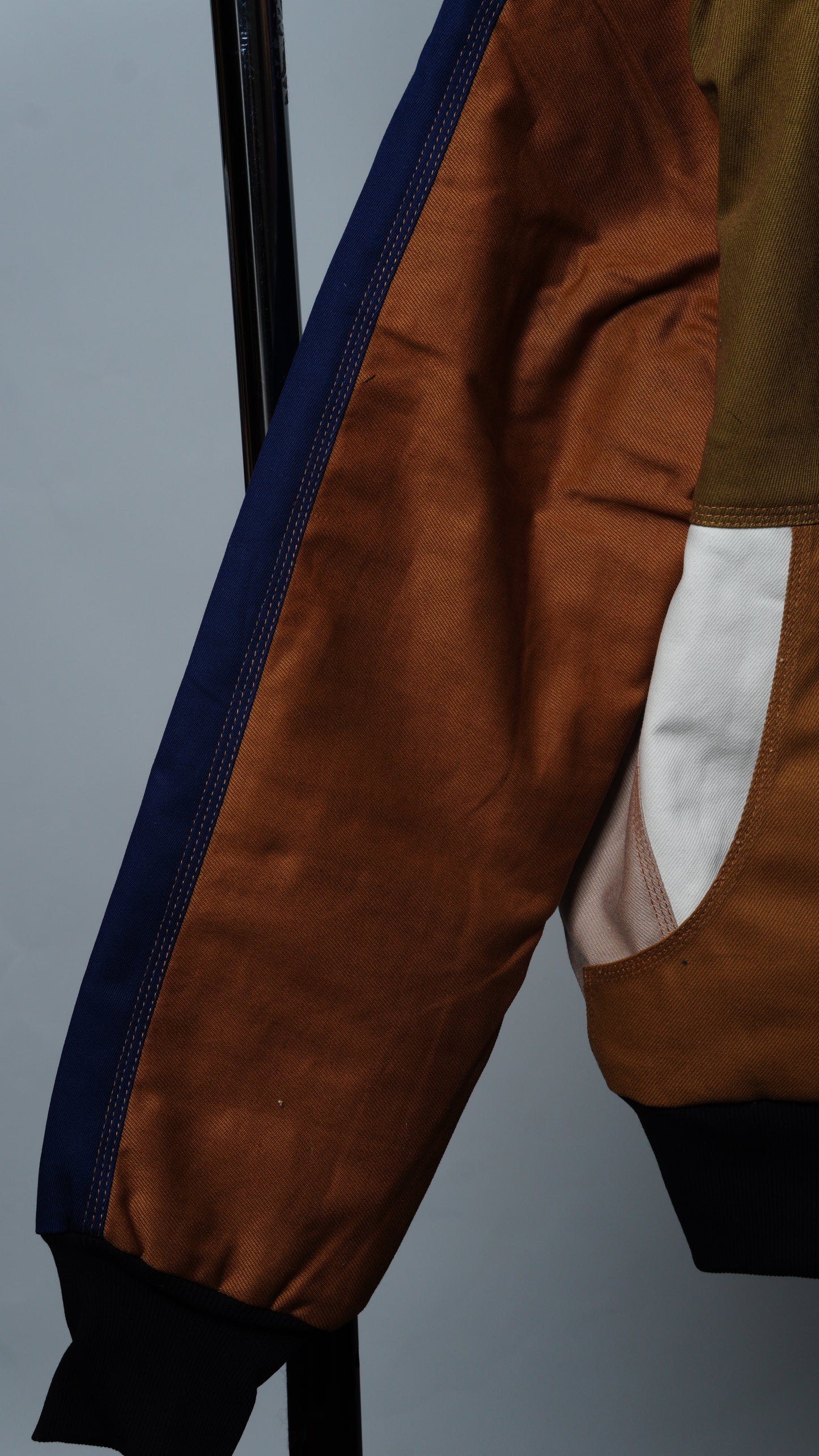 Workwear Colorblock Geometric Jacket Size M