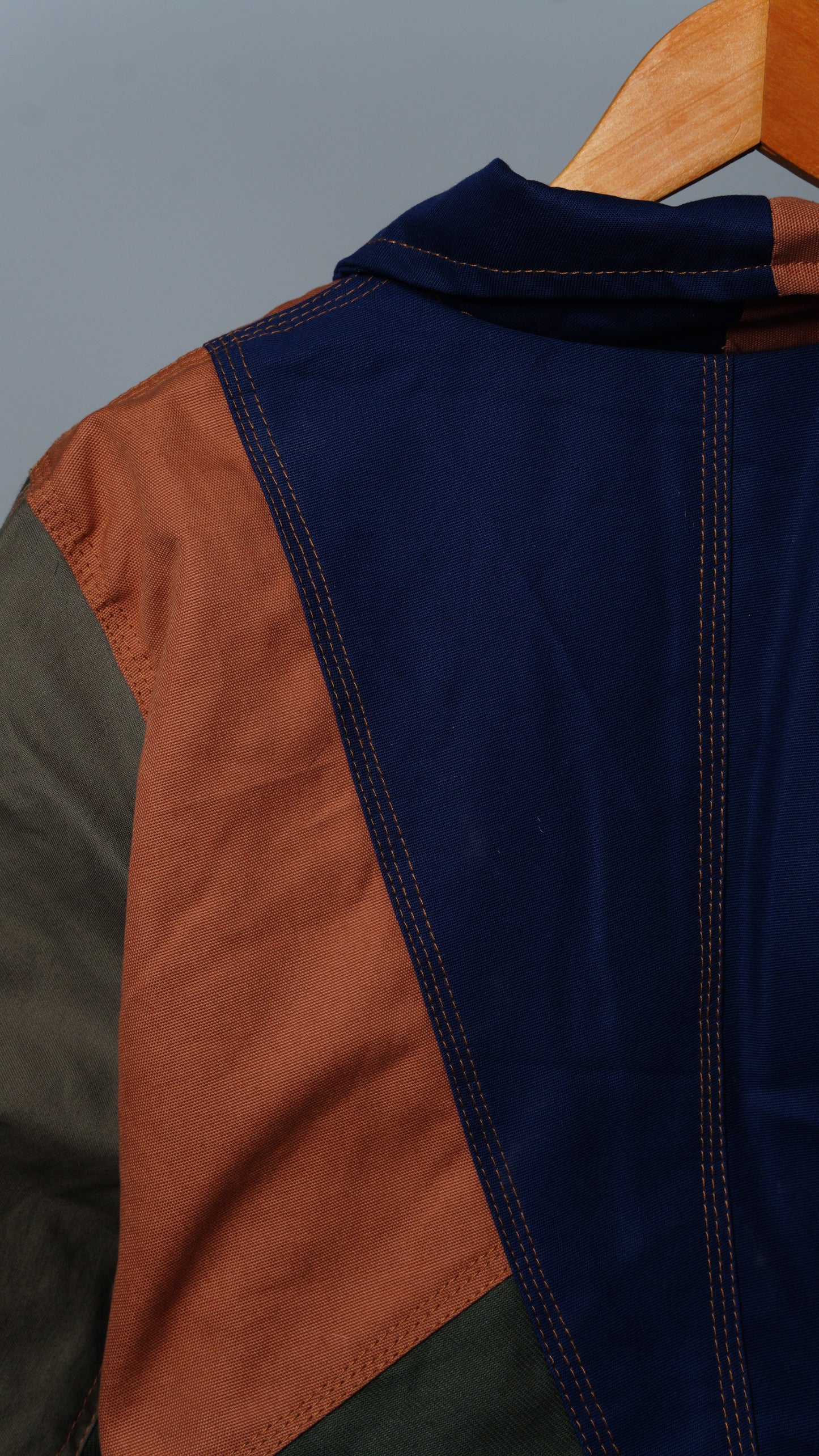 Workwear Colorblock Geometric Jacket Size XS