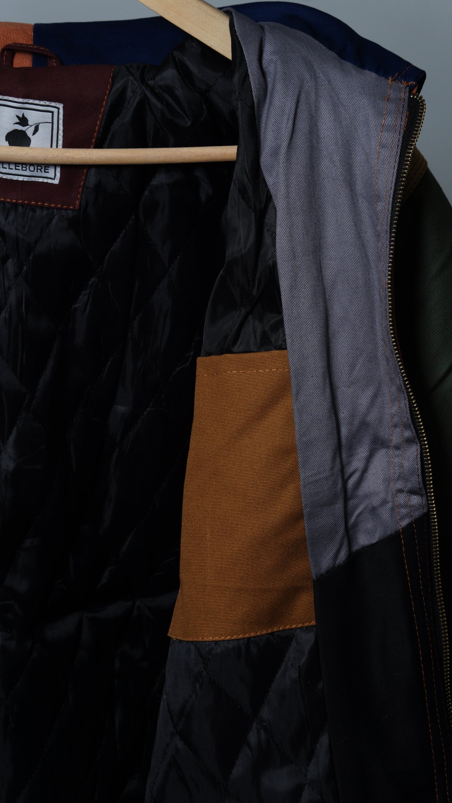 Workwear Colorblock Geometric Jacket Size XS