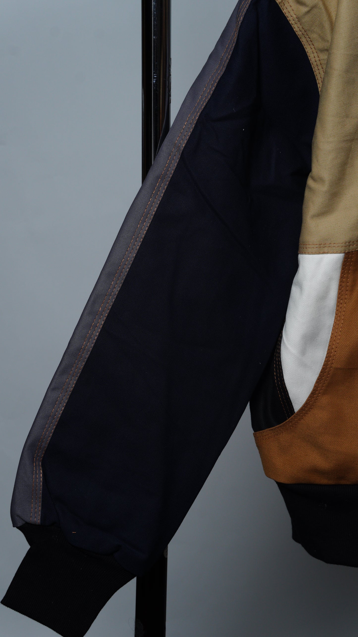 Workwear Colorblock Geometric Jacket Size S