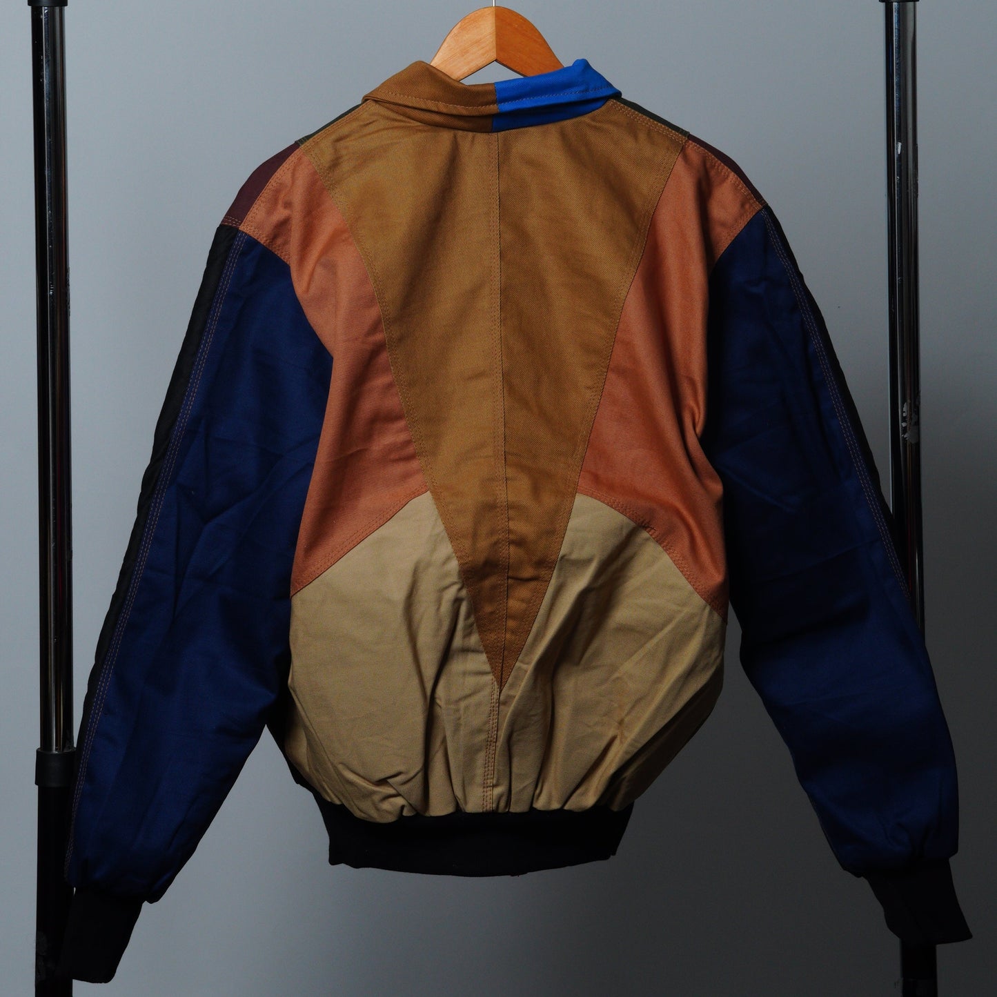 Workwear Colorblock Geometric Jacket Size L