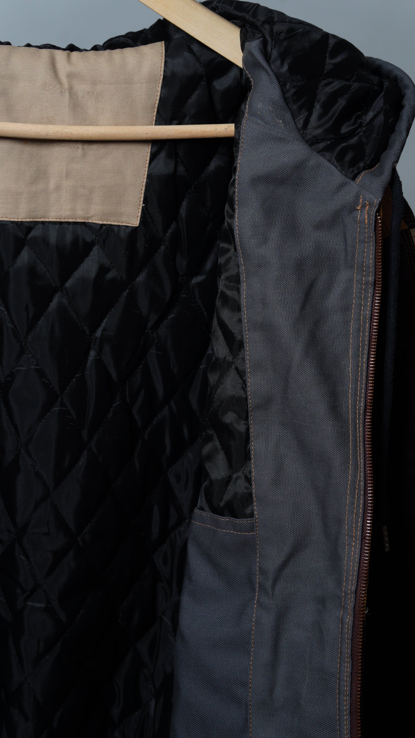 Workwear Colorblock Hooded Jacket Size 2XL