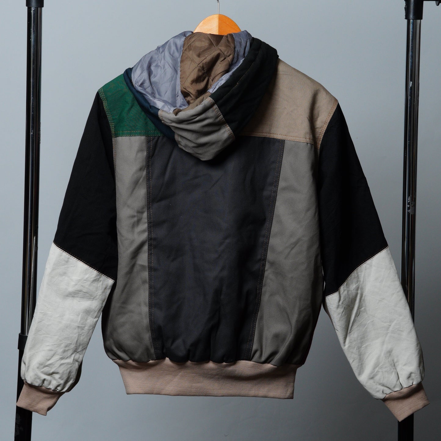 Workwear Colorblock Hooded Jacket Size S *Flawed*