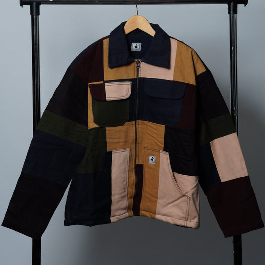 Upcycled Patchwork Jacket Size L