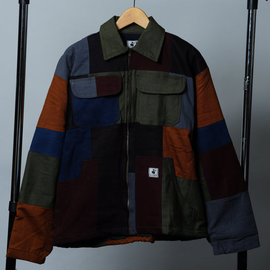 Upcycled Patchwork Jacket Size S